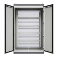 Armoire électrique murale IP54 400x600x250mm en acier thermolaqué pour appareillage de distribution