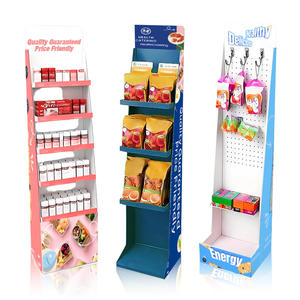 Expositor de Chão em Papelão para Supermercados, Caixa de Exibição PDQ, Suporte de Exibição em Papelão para Varejo - Product Image 2