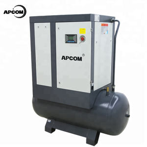 Compresseur d'air industriel tout-en-un à vis, sans huile, refroidi par air, avec réservoir de stockage d'air de 600 litres, équipement durable - Product Image 4