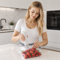 Scelleuse alimentaire électrique portative professionnelle à haute aspiration, machine hermétique pour la cuisine et le rangement des vêtements, OEM ODM