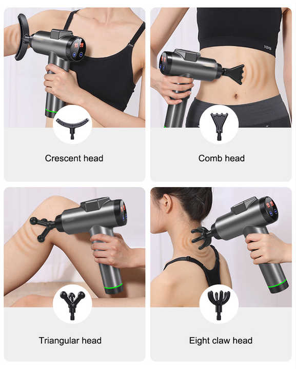 Hot Sales Best Selling Fascia Gun Professional Massage Products Relaxing Muscles Massage Body Whole Sale Deep Tissue Massage Gun
