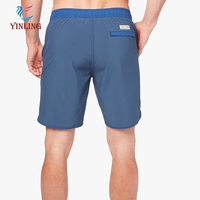 Short de bain pour homme 2 en 1 à séchage rapide avec logo personnalisé, short de bain de haute qualité avec doublure de compression pour l'été
