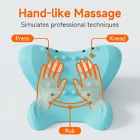Elektrisches Beheiztes Halswirbelsäulen-Traktionskissen mit Sechs Wärmestufen Nackenmassagegerät und Schulterstrecker Massageprodukte