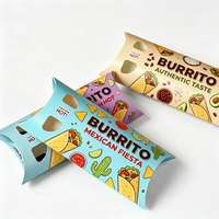 Cajas Desechables para Comida Rápida para Llevar, Cajas para Hamburguesas con Logotipo Personalizado, Cajas Ecológicas para Papas Fritas y Pollo Frito