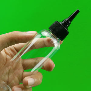 Botella de plástico PET <span class=keywords><strong>100mL</strong></span> 240ml Botella de embalaje líquido con tapa de rosca de punta de aguja Serigrafía - Product Image 4