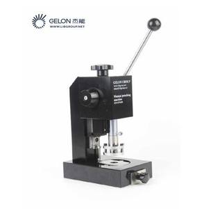 Mesin Punching sel koin Manual, mesin Press elektroda Coining dengan ukuran pemotong mati berbeda - Product Image 3