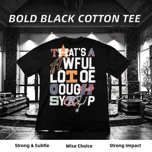 T-shirt graphique personnalisé « Sirop contre la toux » pour homme, style streetwear décontracté, 100 % coton, haute qualité - Product Image 6