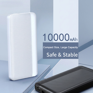 Vente en gros de batteries externes personnalisées de 10 000 mAh, charge rapide, powerbank pas cher - Product Image 2