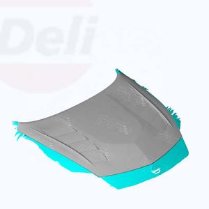 Para Nissan 400Z RZ34, capota de fibra de carbono seca de estilo DLF-V RZ34 - Product Image 6