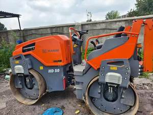 Gebruikt Hamm Hd50 Hd50vv 6ton Dubbele Dual Drum Vibrerende Road Roller Usa Originele <span class=keywords><strong>Compaction</strong></span> Machines Goedkope Prijs Te Koop - Product Image 5