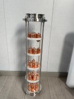 Machine à distiller l'alcool et les boissons pour usage domestique, modèle TWST-01 4-en-1 à 5 plaques en verre et cœur en cuivre, la plus vendue