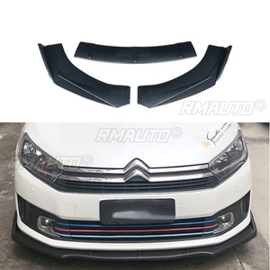 Pour Citroën C-Quatre : Lame de pare-chocs avant, séparateur, diffuseur, spoiler, protection de pare-chocs style C-Quatre, accessoires automobiles - Product Image 1