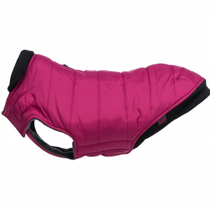 Manteau pour chien Arlay XXS 24 cm couleur cerise, vêtements chauds d'hiver pour animaux de compagnie - Product Image 2