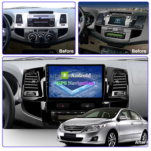 Android pour toyota Runner 2008-2015 Autoradio Bluetooth Multimédia Lecteur GPS Navigation Carplay 2 Din <span class=keywords><strong>DVD</strong></span> - Product Image 2