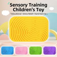 Silicone Sensoriel Fidget Spinner Jouet Multi Texturé Soulagement Du Stress Outils À Main Pour L'autisme TDAH Enfants