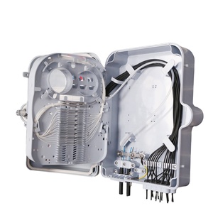 กล่องกระจายไฟเบอร์ออปติก FTTH แบบ 24 ช่อง 24 คอร์ พร้อมถาดไฟเบอร์ออปติก - Product Image 1