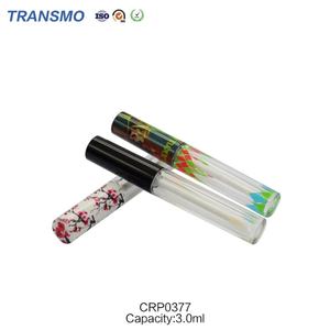 Wholesale Round Shape <b>Lip</b> <b>Balm</b> Empty Gold Lipgloss Tubes Plastic <b>Lip</b> Gloss Tube with Cap <b>Lip</b> Oil Tubes - Product Image 3