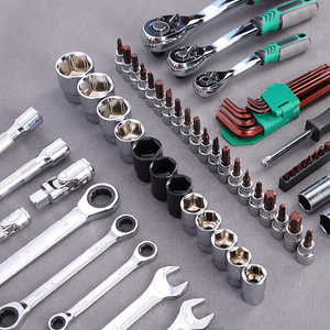 151 Piece Professional Auto Repair <b>Tool</b> Set Mechanic Hand <b>Tools</b> Kit With Ratchet Wrench Socket <b>Spanner</b> For Car Maintenance - Product Image 1
