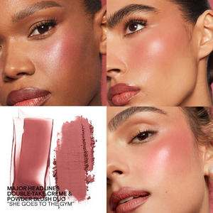 Paleta de Rubor en Crema 2 en 1 con Tu Logotipo, Rubor Compacto de Bolsillo con Acabado Aterciopelado, Estilo Major Headlines, PATRICK <span class=keywords><strong>Blush</strong></span> Verpackung - Product Image 4