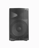 Enceinte portable amplifiée DJ PA 80W RMS avec woofer ferrite 15 pouces, batterie rechargeable et 2 microphones UHF pour l'approvisionnement en gros
