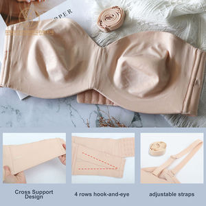 Cobertura trasera completa de talla grande Sujetador de copa profunda para mujer con ropa moldeadora - Product Image 3