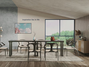 LOCTEK ET223Q-<span class=keywords><strong>MAX</strong></span> điều hành Bàn 300kg Tải Chiều cao có thể điều chỉnh ngồi đứng hội nghị bàn đứng bàn khung 4-chân Quad động cơ - Product Image 4