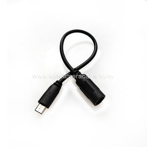 DC 5,5X2,1mm Hembra <span class=keywords><strong>a</strong></span> <span class=keywords><strong>Micro</strong></span> <span class=keywords><strong>USB</strong></span> Adaptador de conector macho 5V <span class=keywords><strong>Cable</strong></span> de alimentación <span class=keywords><strong>USB</strong></span> <span class=keywords><strong>Micro</strong></span>-B <span class=keywords><strong>a</strong></span> DC Hembra Uso para cámara Longitud: 20cm - Product Image 4