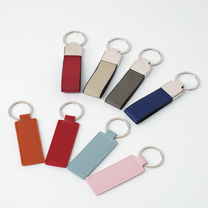 Designer Real Leather <b>Key</b> <b>Ring</b> Minimalist <b>Bag</b> Pendant Wristlet Keychain for Personal Gift - Product Image 4