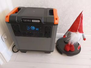 3KW UPS Wireless AC Portable Station Home <b>Camp</b> Solar <b>Generator</b> Battery Outdoor Use EU Warehouse Car Pure Sine Wave T50 High - Product Image 6