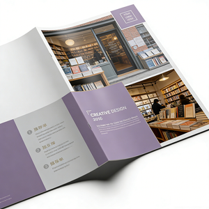 บริการพิมพ์หนังสือภาพถ่าย โบรชัวร์ แผ่นพับ นิตยสาร แคตตาล็อก แบบกำหนดเอง ดีไซน์ไม่ซ้ำใคร ขนาด A5 A4 - Product Image 5