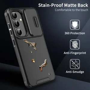 Funda Anticaídas para Teléfono con Ventana Deslizante, Agradable al Tacto, para Samsung S25 Plus S24 Ultra S23 S22 S21FE S20 <span class=keywords><strong>A53</strong></span> - Product Image 2