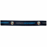 Sangle de lanière en polyester pour sublimation, 1 pouce, impression tubulaire sur tissu pour porte-badge et porte-clés