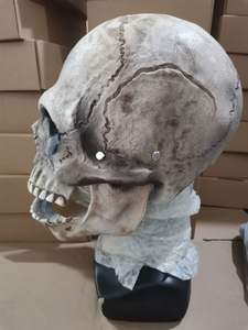 Effrayant Halloween Party <span class=keywords><strong>Masque</strong></span> Horreur Cosplay Costume Bouche Mobile <span class=keywords><strong>Latex</strong></span> Crâne Masques - Product Image 4