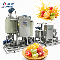 Heerlijke harde tropische fruit punch complete set snoep productiemachines voor de productie van harde snoepjes