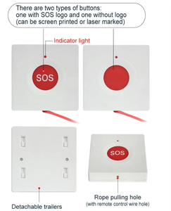 Botón de Pánico con Alarma Modelo LAB5 con Chipset Semtech, Conectividad LoRaWAN, 3 Años de Duración de la Batería - Product Image 5