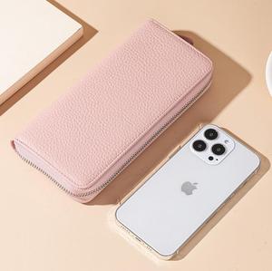Genuine Leather Hand Bag for Women Party Bridal Clutch Wedding Evening Party <b>Purse</b> Phone Case Makeup Bag with Zipper - Product Image 3