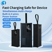 Power Bank Portabel 2-in-1 10000mAh Layar LED Pengisian Cepat Port USB-C Micro USB Grosir Laris Manis