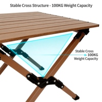 Ensemble de table et de chaises de camping pliables en métal à hauteur réglable avec design à panneaux - Meubles de pique-nique portables pour l'extérieur