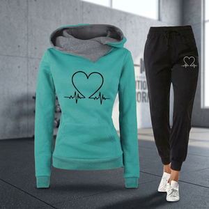Men's Women's Solid Breathable Casual Lightweight Short Sleeve Sweater Suit Autumn <b>Winter</b> Pullover Hoodie Sports Leisure Jogging - Product Image 2