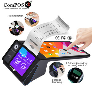 <span class=keywords><strong>Terminal</strong></span> <span class=keywords><strong>de</strong></span> <span class=keywords><strong>paiement</strong></span> mobile sans fil POS avec imprimante 58 mm POS-108 NFC, caisse enregistreuse portable, terminaux mobiles - Product Image 2