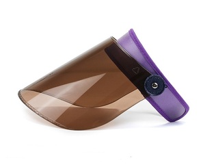 Chapeau à visière transparent personnalisé casquette de baseball à bord coloré respirant prévenir les éclaboussures de salive chapeau de soleil - Product Image 5