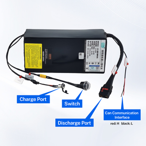 Paquete de Baterías Recargables de Litio Personalizadas de 48 V y 13,5 Ah <span class=keywords><strong>MOLI</strong></span> 18650 21700 con Conector Hembra RS485 BMS QS8-<span class=keywords><strong>S</strong></span> para Robots Humanoides y Drones - Product Image 3