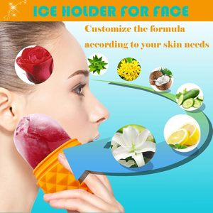 Molde y Soporte para Hielo Facial, Rodillo de Hielo para la Cara, Reafirma la Piel y Brinda un Brillo Saludable, Rodillo Facial de Crioterapia con Hielo - Product Image 3