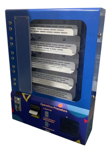 Dispensador de aperitivos y alimentos muy práctico, máquina expendedora de <span class=keywords><strong>perfume</strong></span> que funciona con billetes de monedas para parada de autobús callejero de negocios de supermercado - Product Image 2