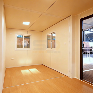 Structure <span class=keywords><strong>de</strong></span> conteneur <span class=keywords><strong>de</strong></span> 20 pieds prête à l'emploi en stock en Chine, maisons préfabriquées, maison mobile modulaire à 4 chambres, abri <span class=keywords><strong>de</strong></span> <span class=keywords><strong>jardin</strong></span> - Product Image 5