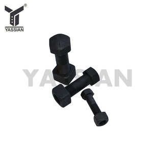 m40 m28 m16 hex lin noir 8,8 gradestandard taille haute tension aigue boulons de la piste de charrue et écrous - Product Image 6