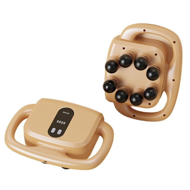 Premium Quality Electric Body Vibration Massage Gun with 8 Heads and Best Budget Fascia Gun for Professional Relief