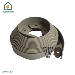 Bordure de pavés en plastique PE Sunsbuild Landscape, résistante à l'eau, avec attaches cachées, décoration de jardin - Product Image 1