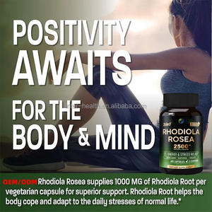 Ausreson ยาเม็ดสารสกัดจาก <span class=keywords><strong>Rhodiola</strong></span> <span class=keywords><strong>rosea</strong></span> 500มก. รองรับความเครียดและอารมณ์อาหารเสริมจากธรรมชาติ - Product Image 2