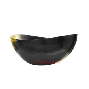 Eigentijdse Luxe Vrijstaande Marmeren Badkuip Ovaal Patroon Met Overloop Natuursteen Voor Badkamer Keuken Villa Park Gebruik - Product Image 4